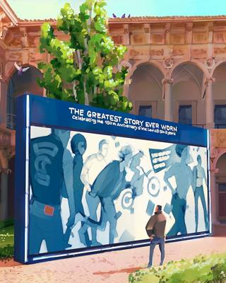 The largest 501® piece of art ever created